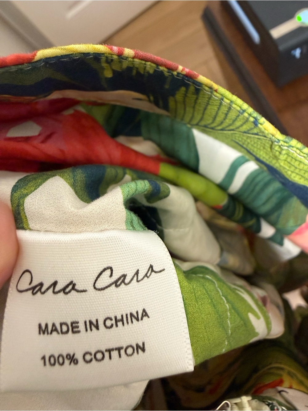 CARA CARA TROPICAL FLORAL MAXI DRESS LIKE NEW MARP $345 - Picture 7 of 7